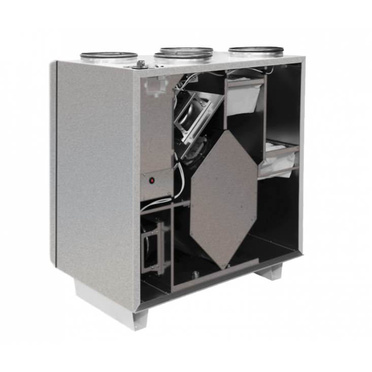 Приточно-вытяжная установка Shuft UniMAX-P 450 VER EC Приточно-вытяжная установка Shuft UniMAX-P 450 VER EC